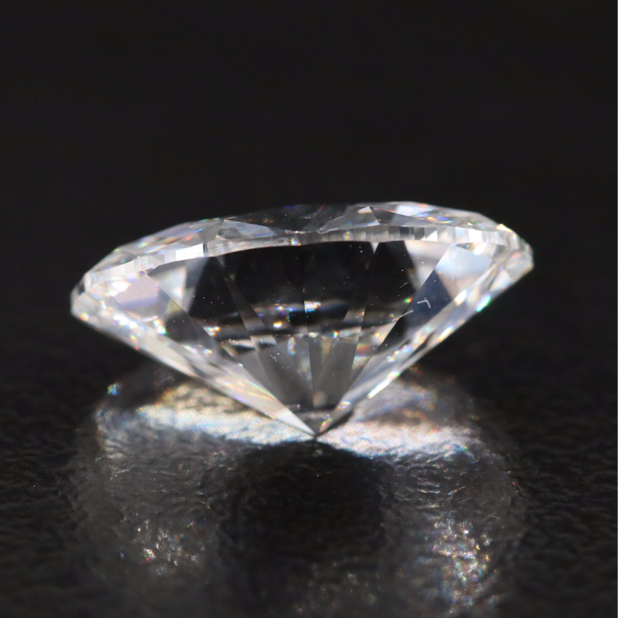 Loose 3.71 CT Oval Lab Grown Diamond with IGI Reports