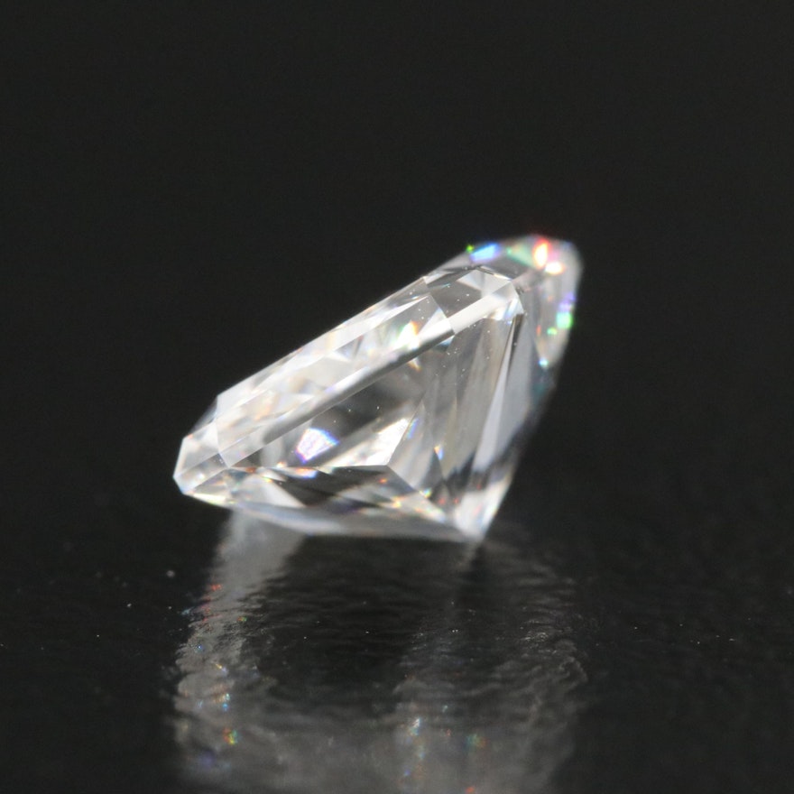 Loose 1.78 CT Cut Cornered Rectangular Lab Grown Diamond with IGI Report