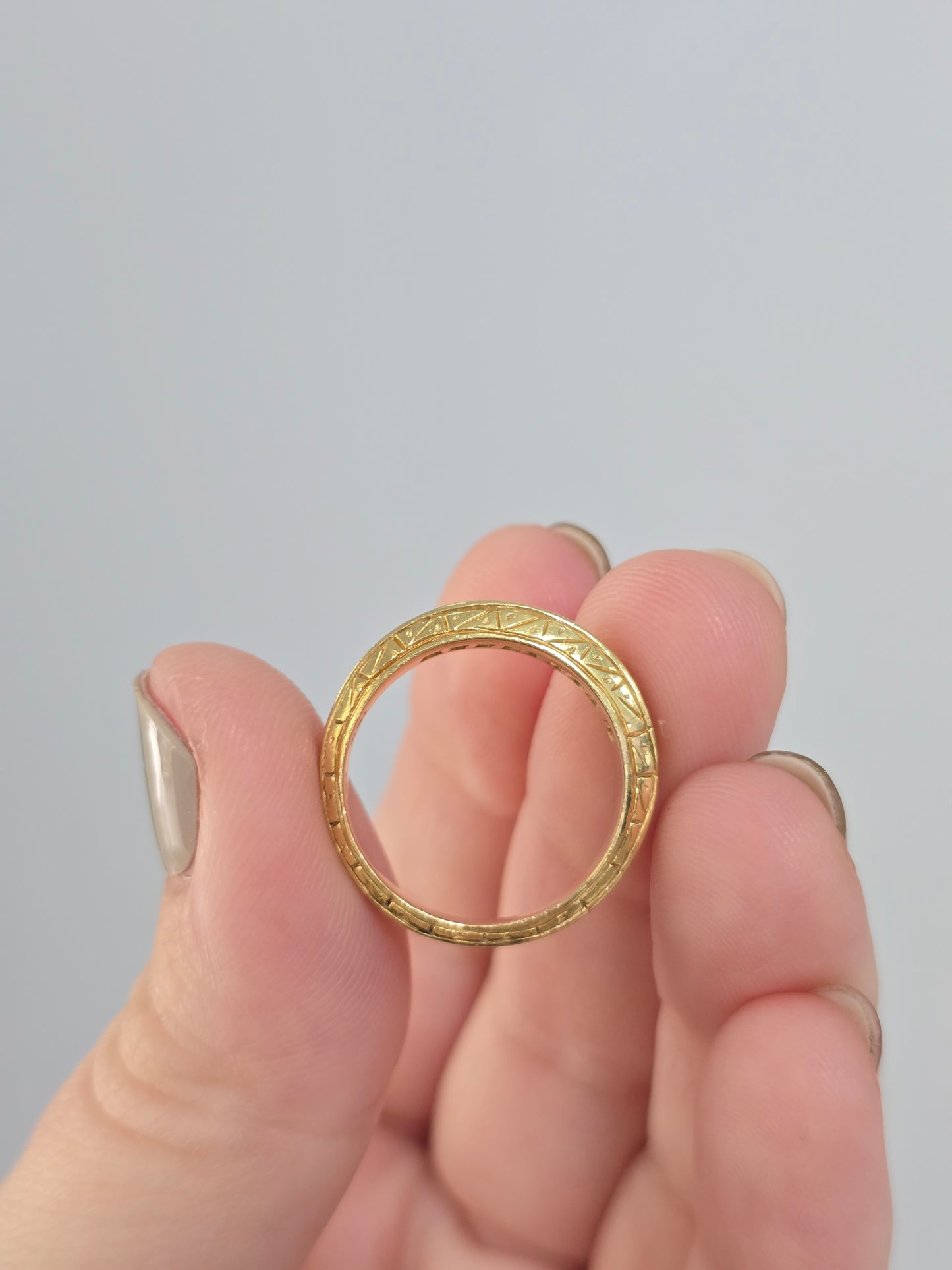 18K Yellow Gold 0.50 CTW Diamond Ring