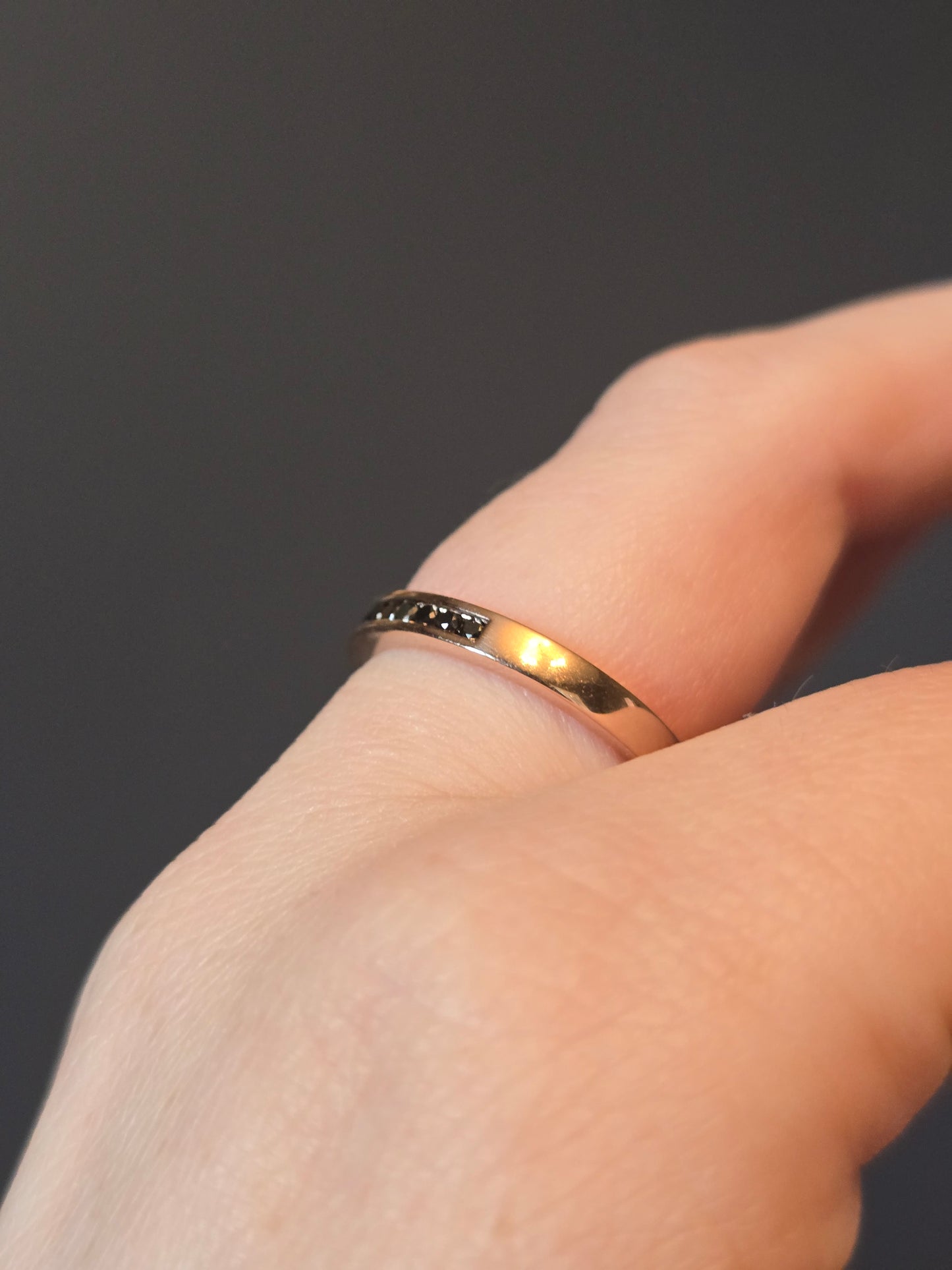 14K 0.25 CTW Fancy Color Diamond Ring in Rose Gold