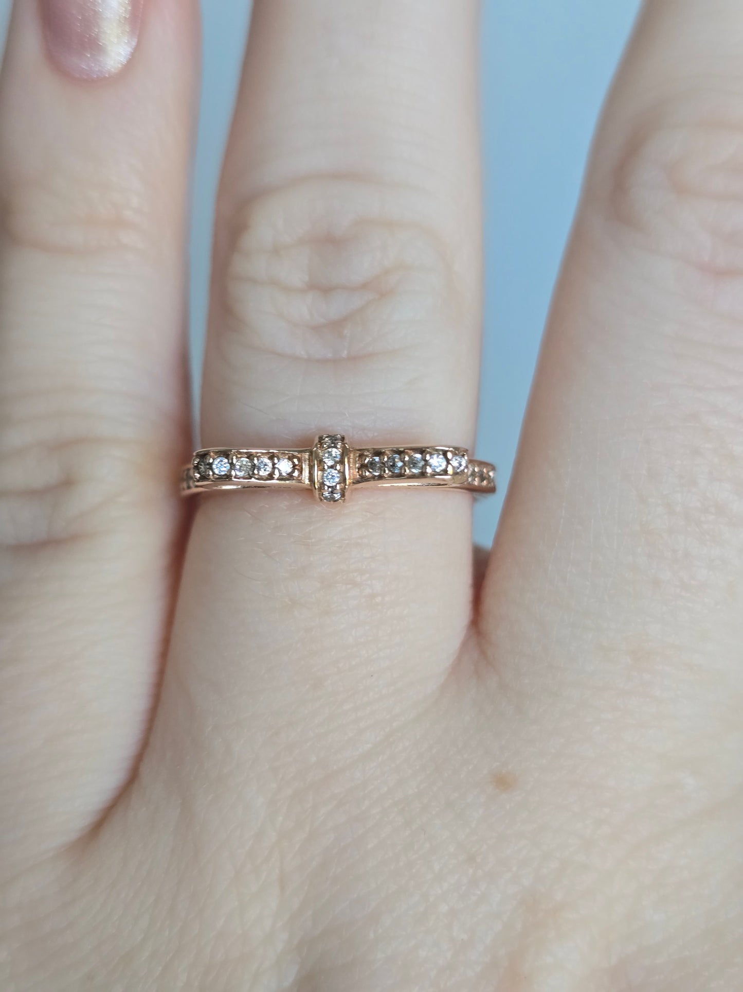 Pandora Rose Gold Bow Ring