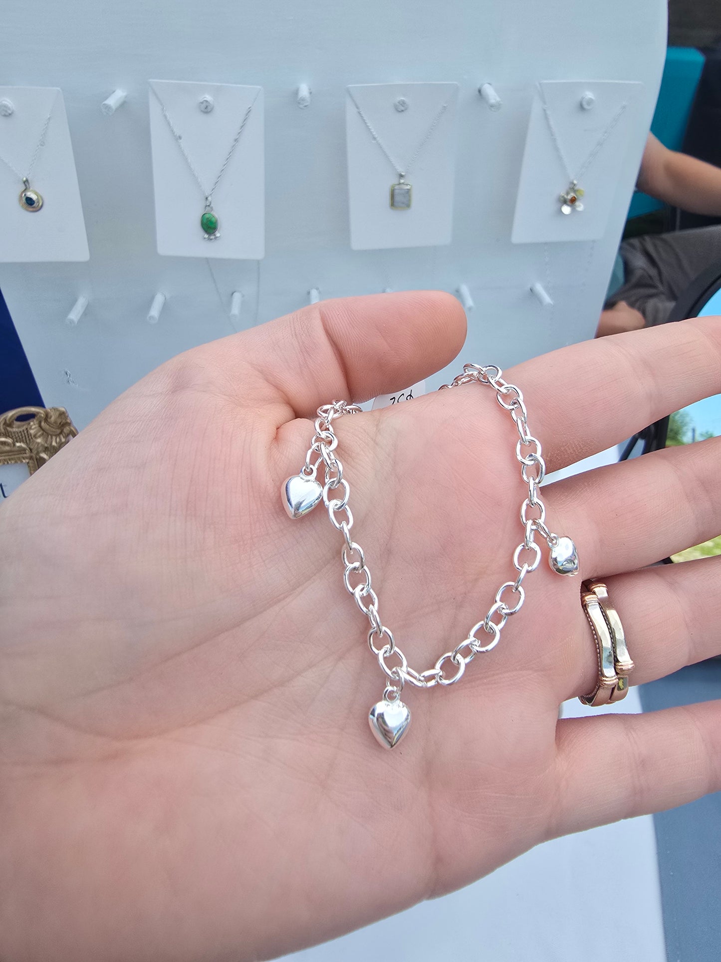 Heart Charm Bracelet