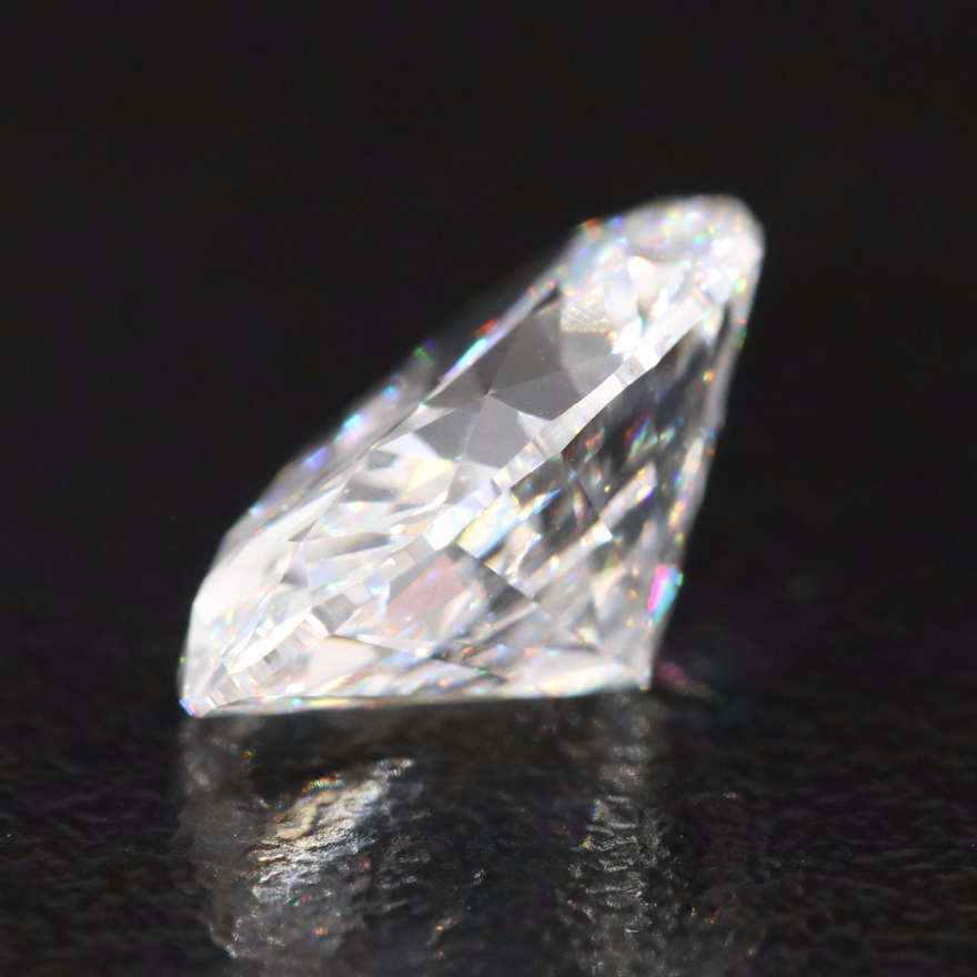 Loose 3.71 CT Oval Lab Grown Diamond with IGI Reports