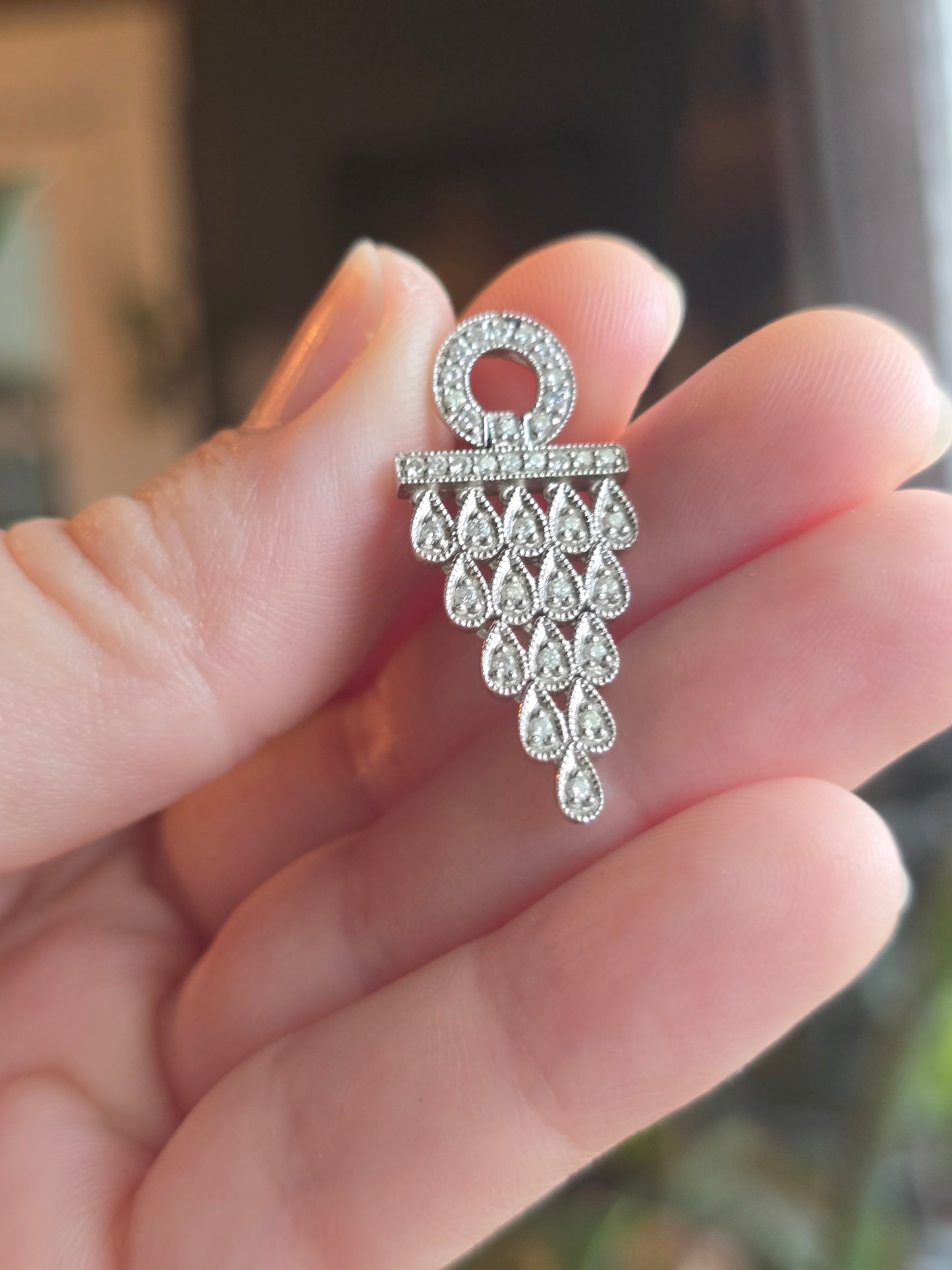 18K 0.33 CTW Diamond Pendant