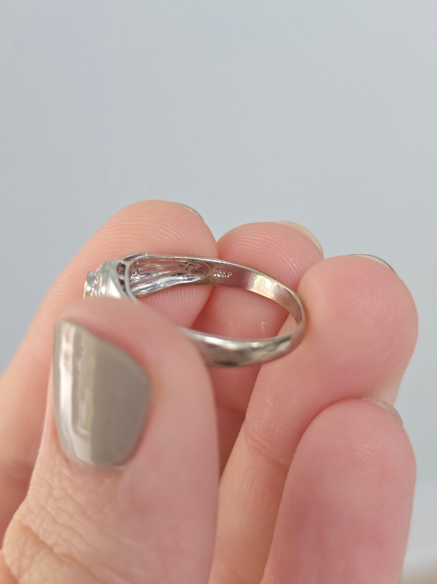 18K White Gold 0.24 CTW Diamond Ring