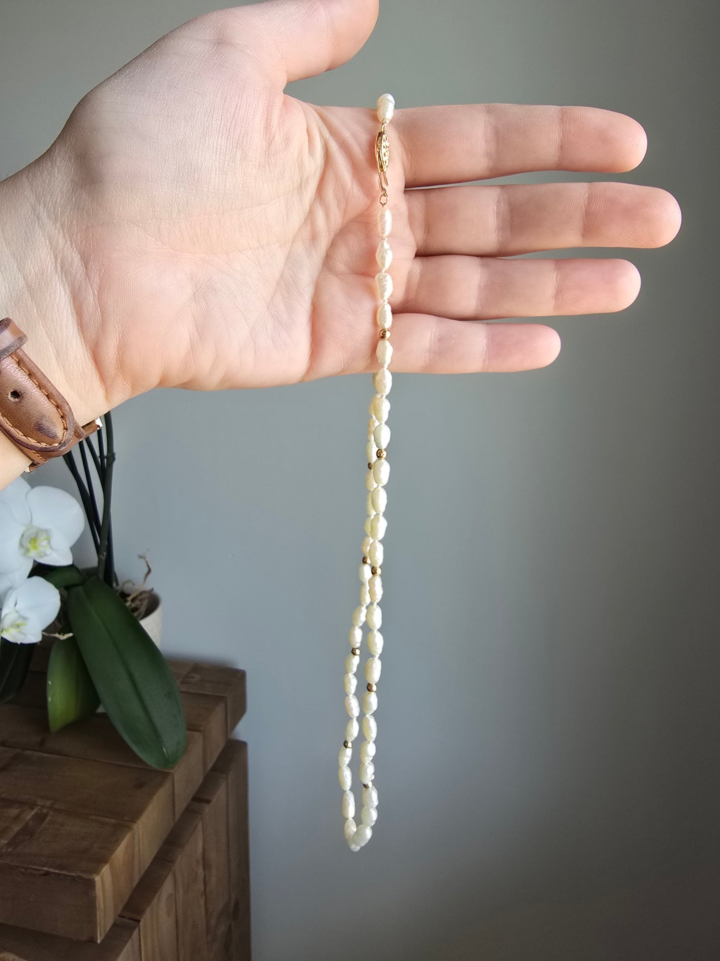 14K Pearl Necklace