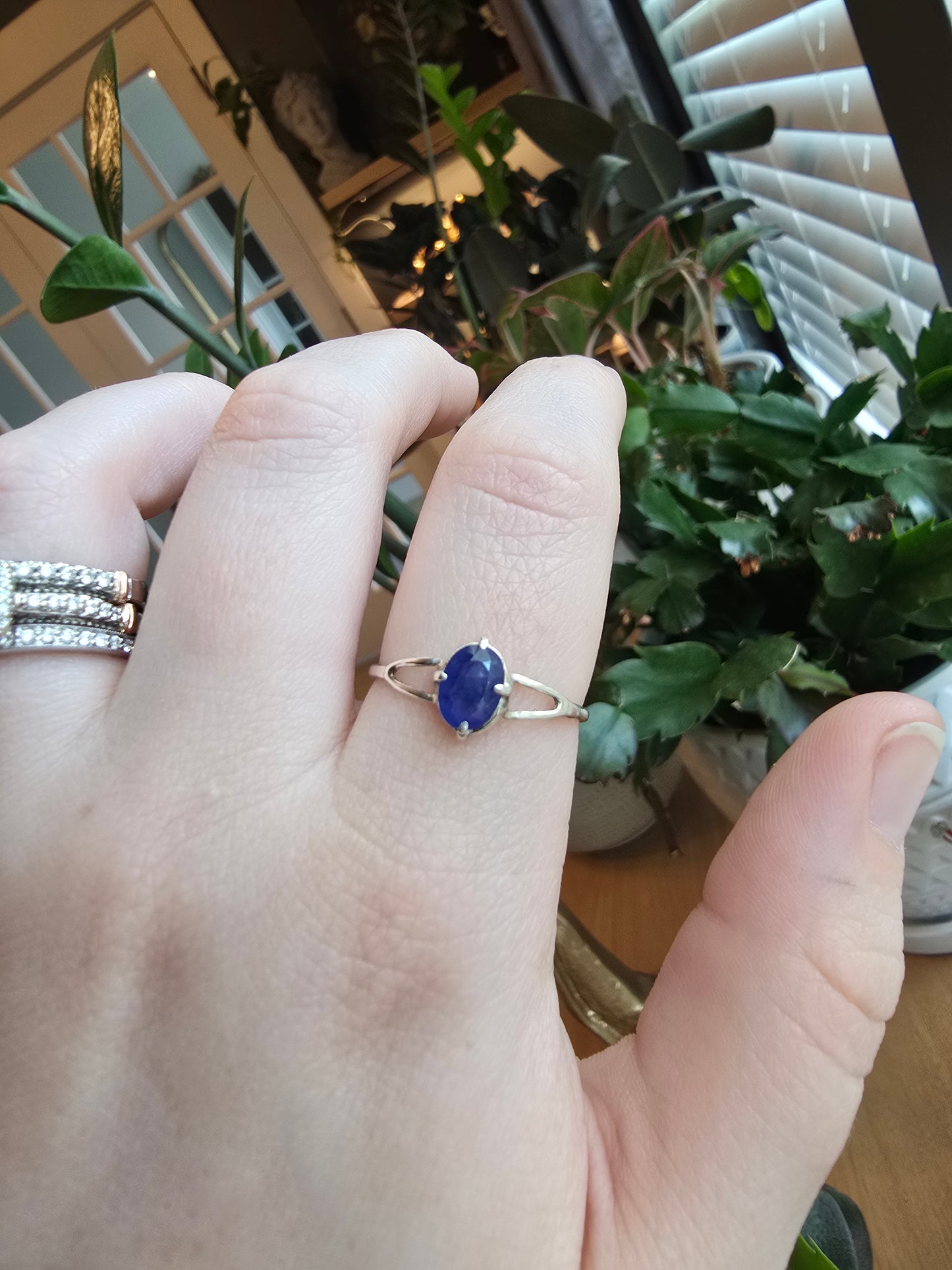 Tide Sapphire Ring
