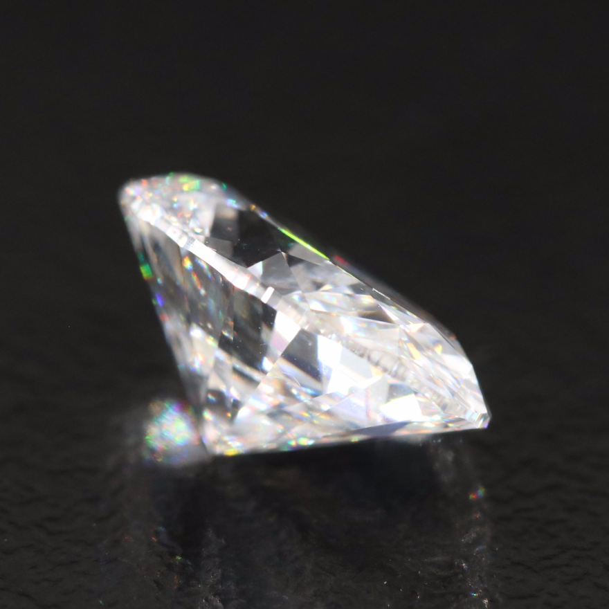 Loose 3.71 CT Oval Lab Grown Diamond with IGI Reports