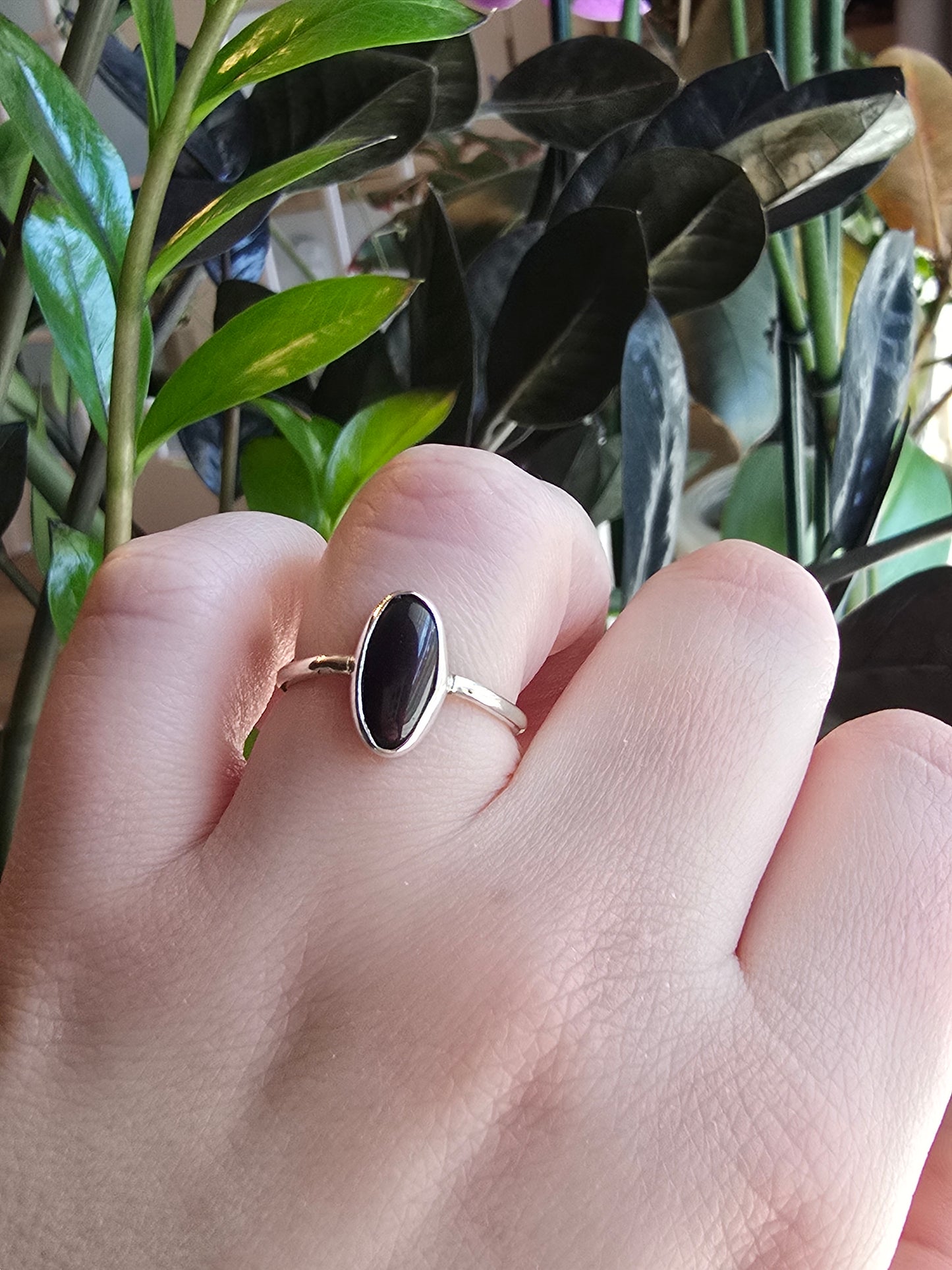 Black Opal Ring