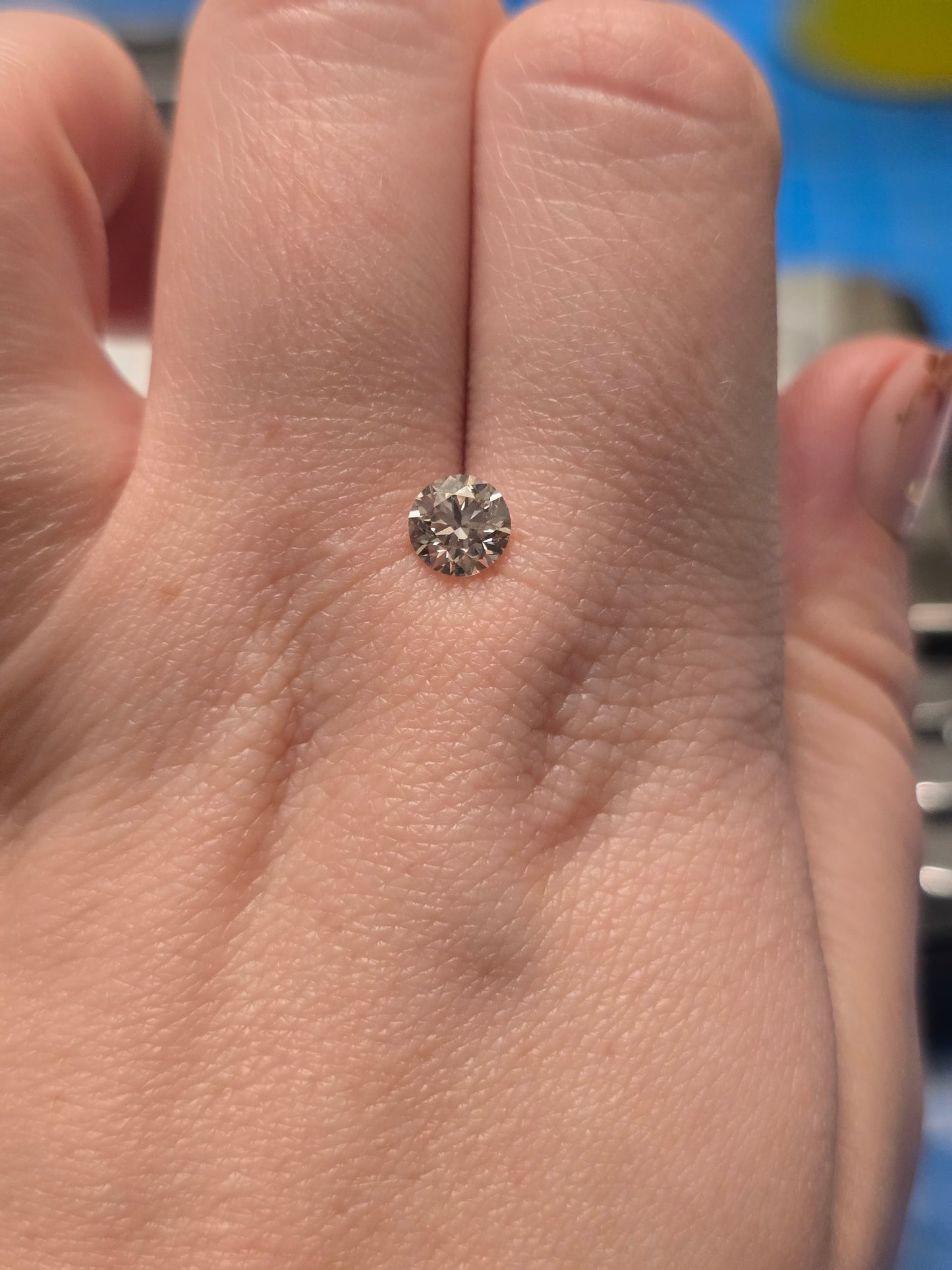 Loose 0.90 CT Round Lab Grown Diamond