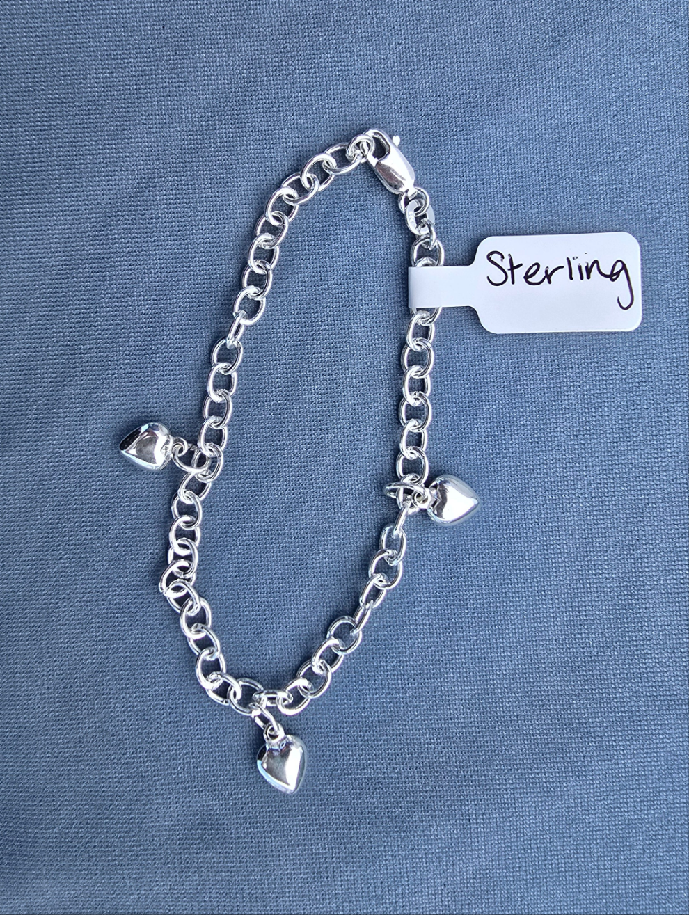 Heart Charm Bracelet
