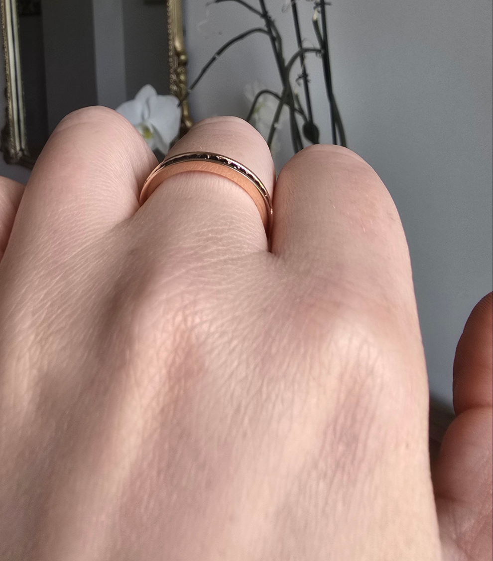 14K 0.25 CTW Fancy Color Diamond Ring in Rose Gold