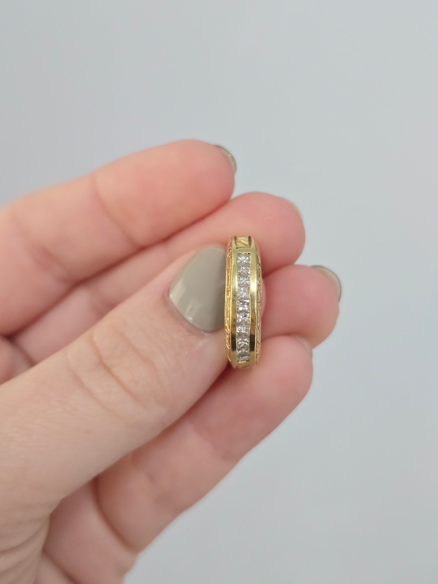 18K Yellow Gold 0.50 CTW Diamond Ring