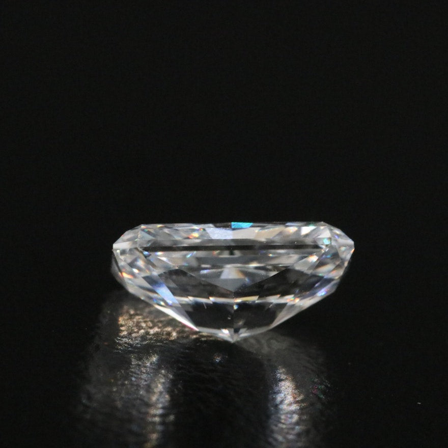 Loose 2.09 CT Cut Cornered Rectangular Lab Grown Diamond with IGI Report