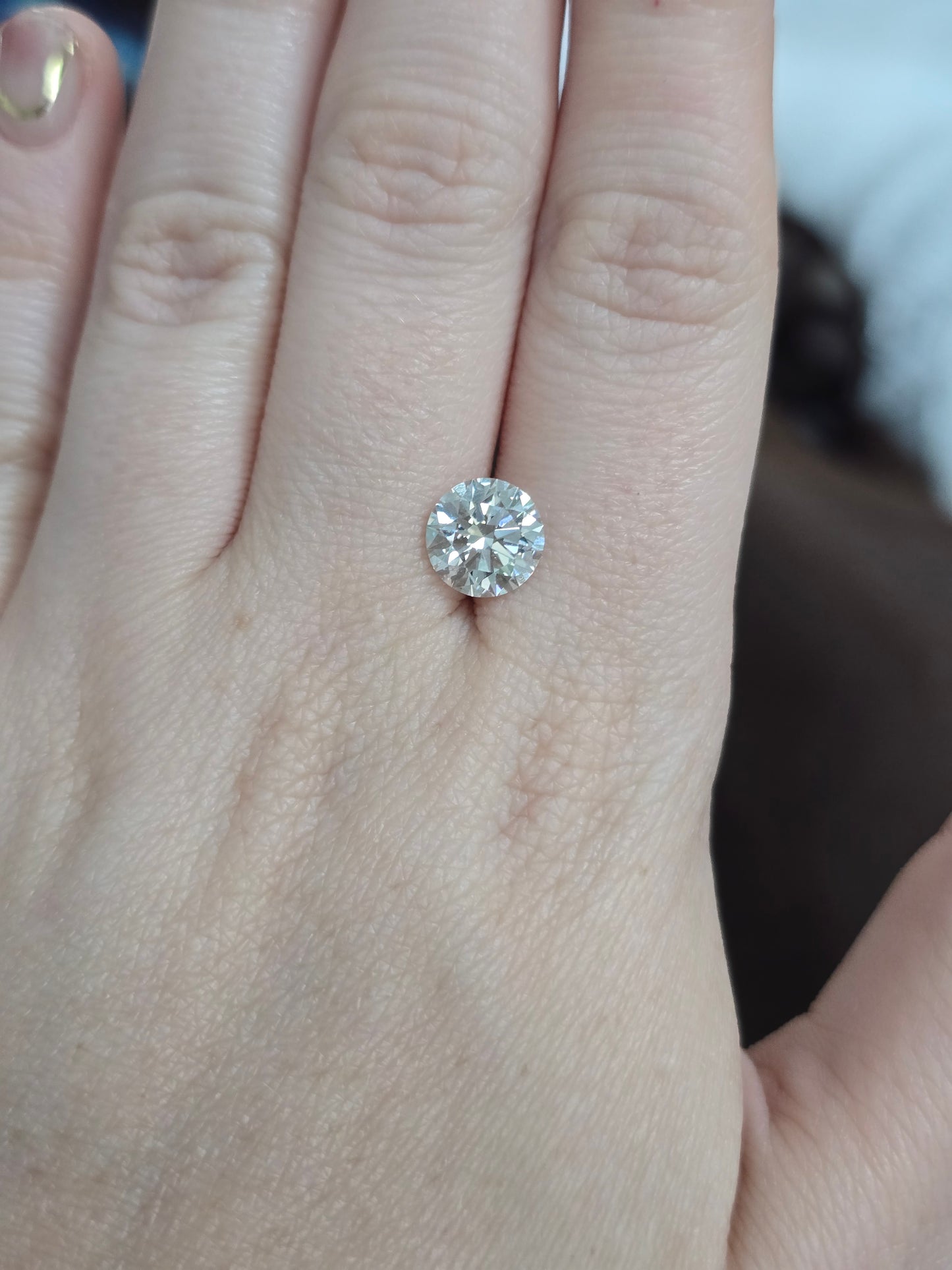 Loose 2.42 CT Round Lab Grown Diamond