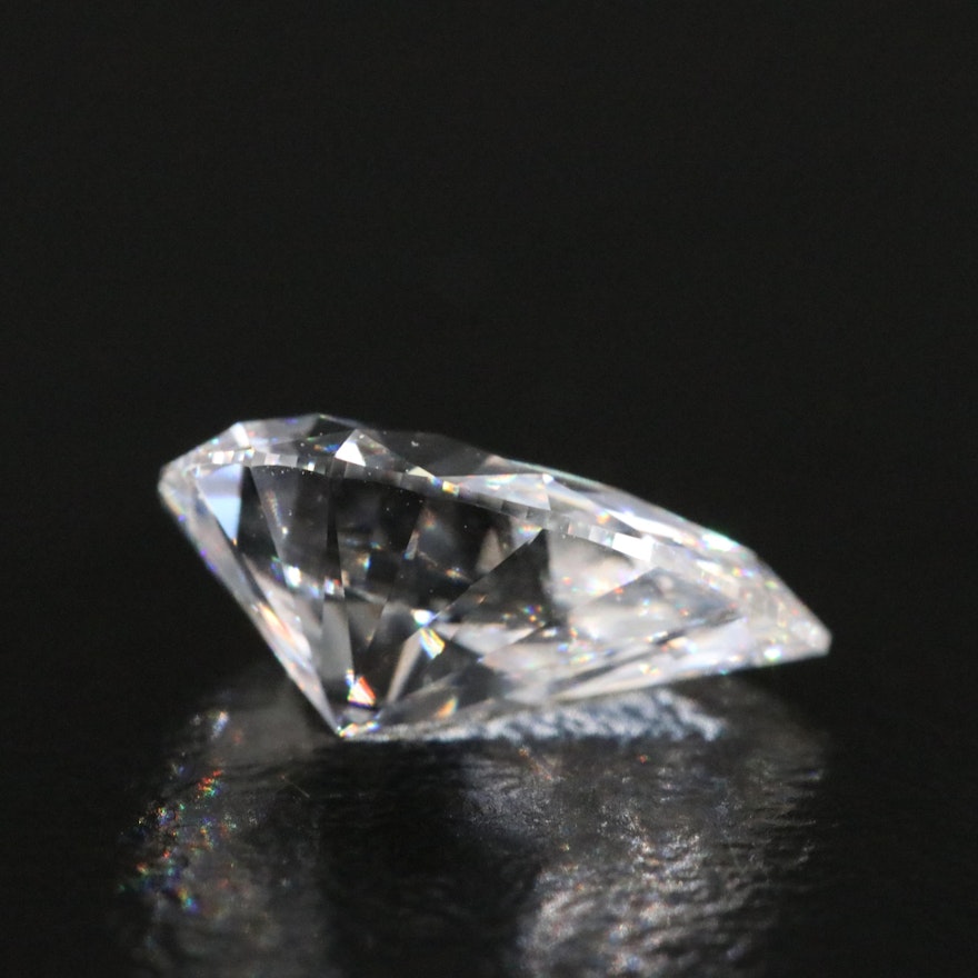 Loose 2.09 CT Pear Lab Grown Diamond with IGI Report
