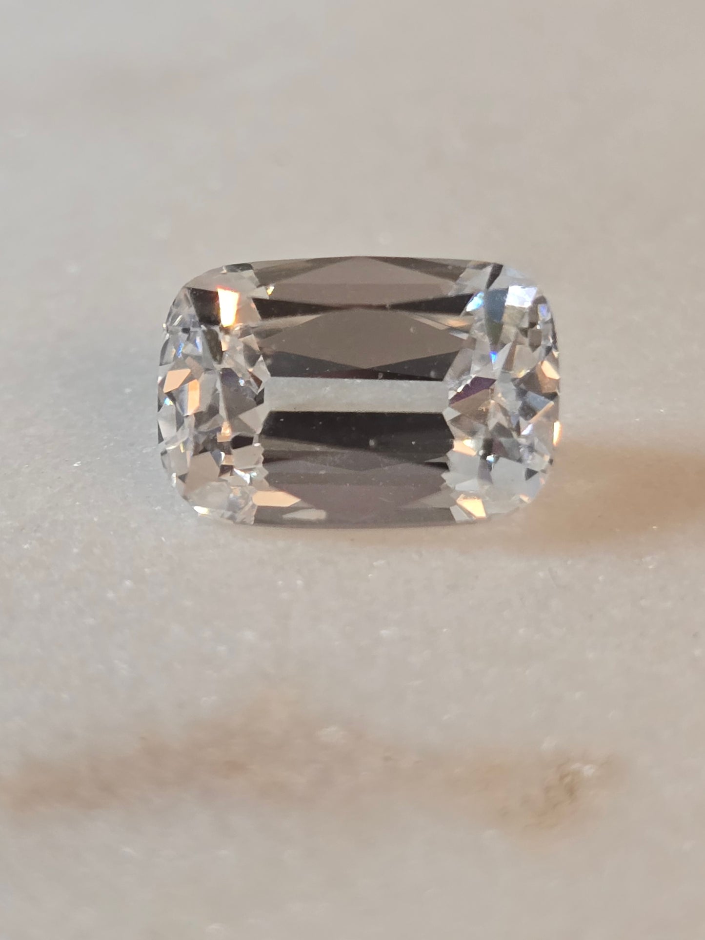3.09ct Cushion Old Mine Cut Lab Diamond