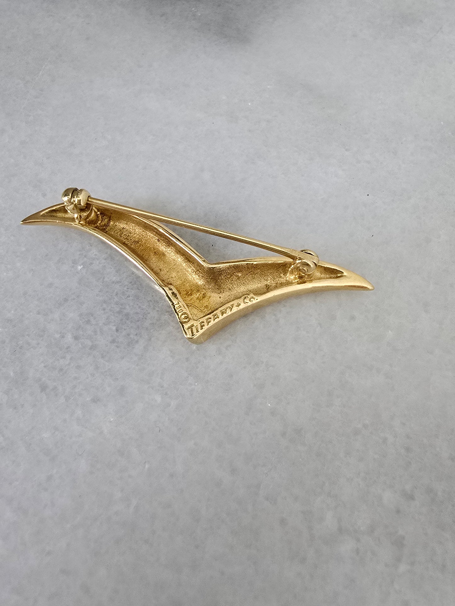 Tiffany & Co. 18K Seagull Brooch