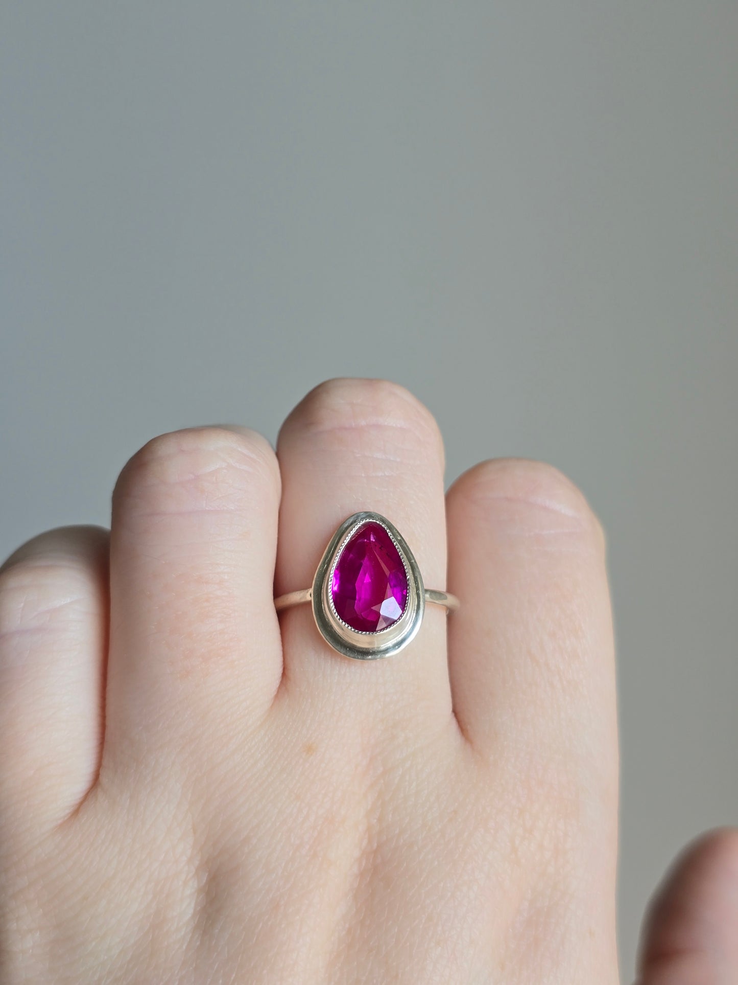 Pink Sapphire Ring