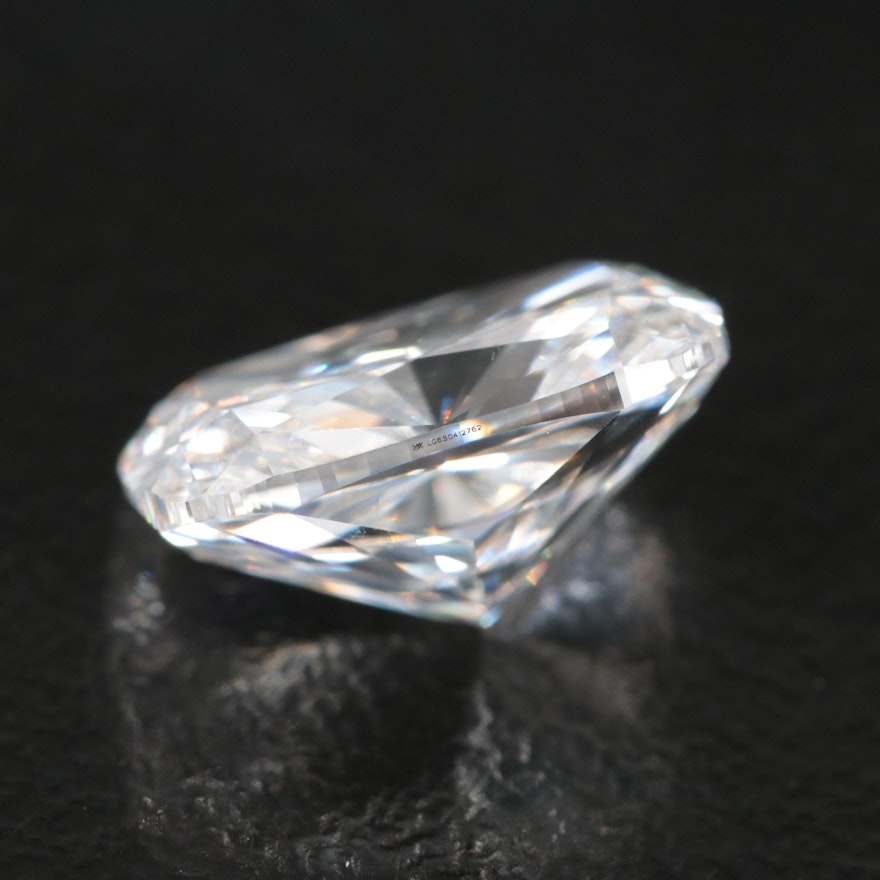 Loose 3.05 CT Lab Grown Diamond with IGI Report
