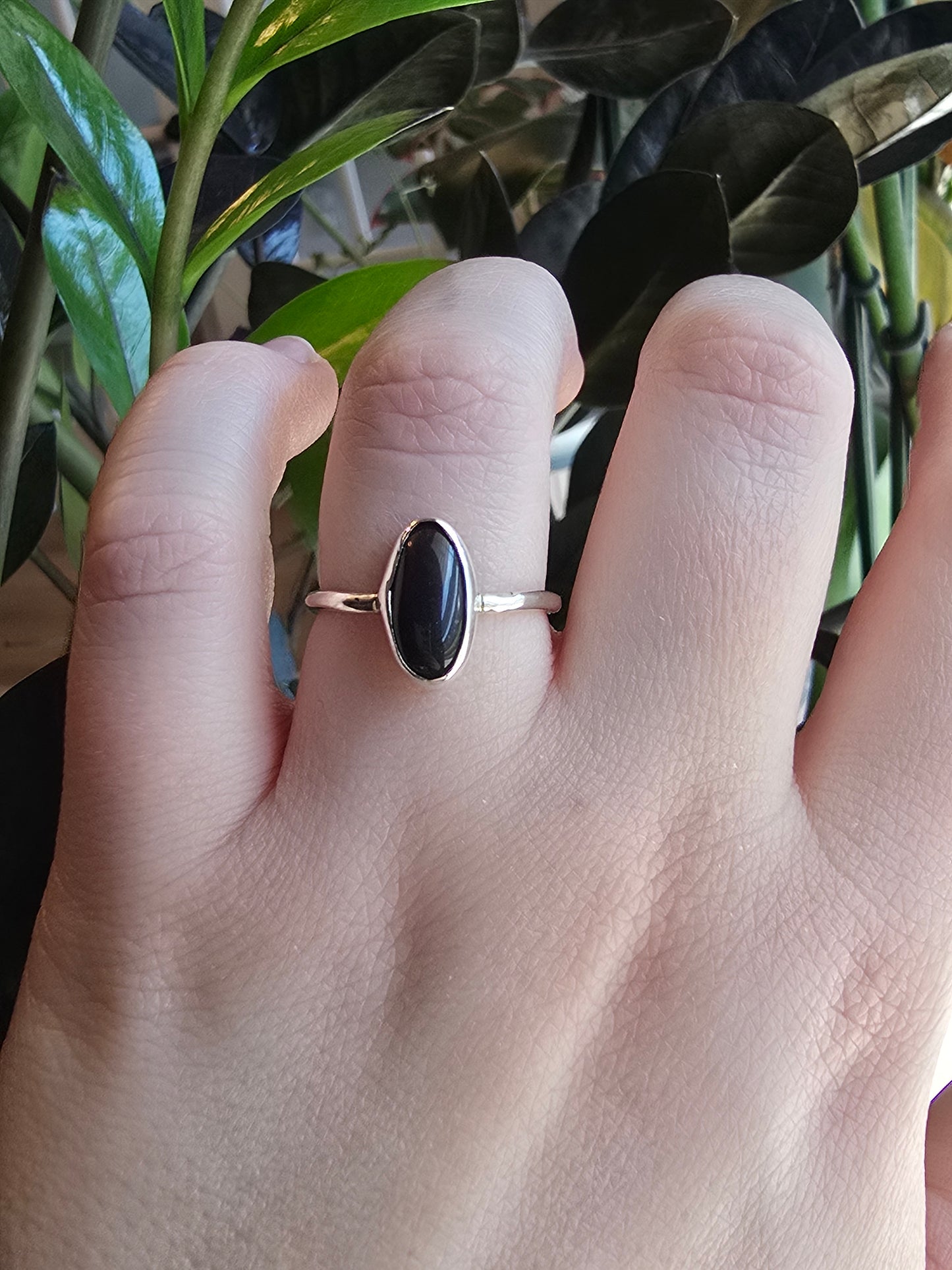 Black Opal Ring