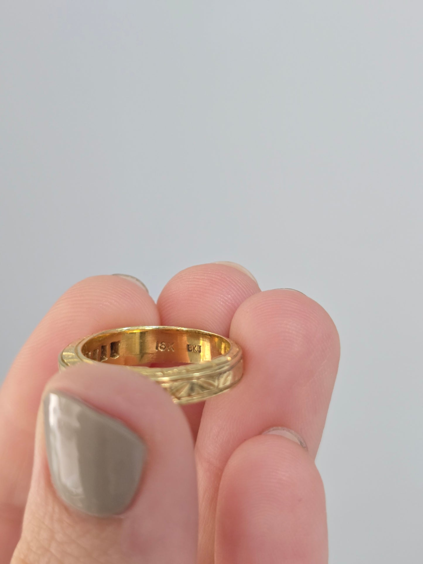 18K Yellow Gold 0.50 CTW Diamond Ring