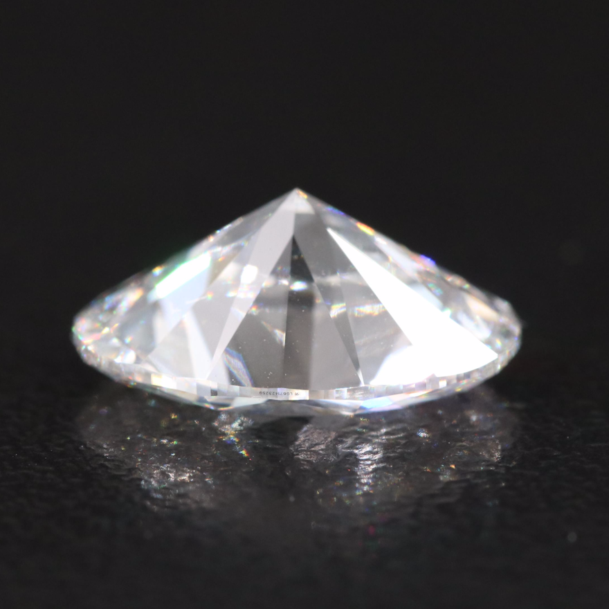Loose 3.71 CT Oval Lab Grown Diamond with IGI Reports