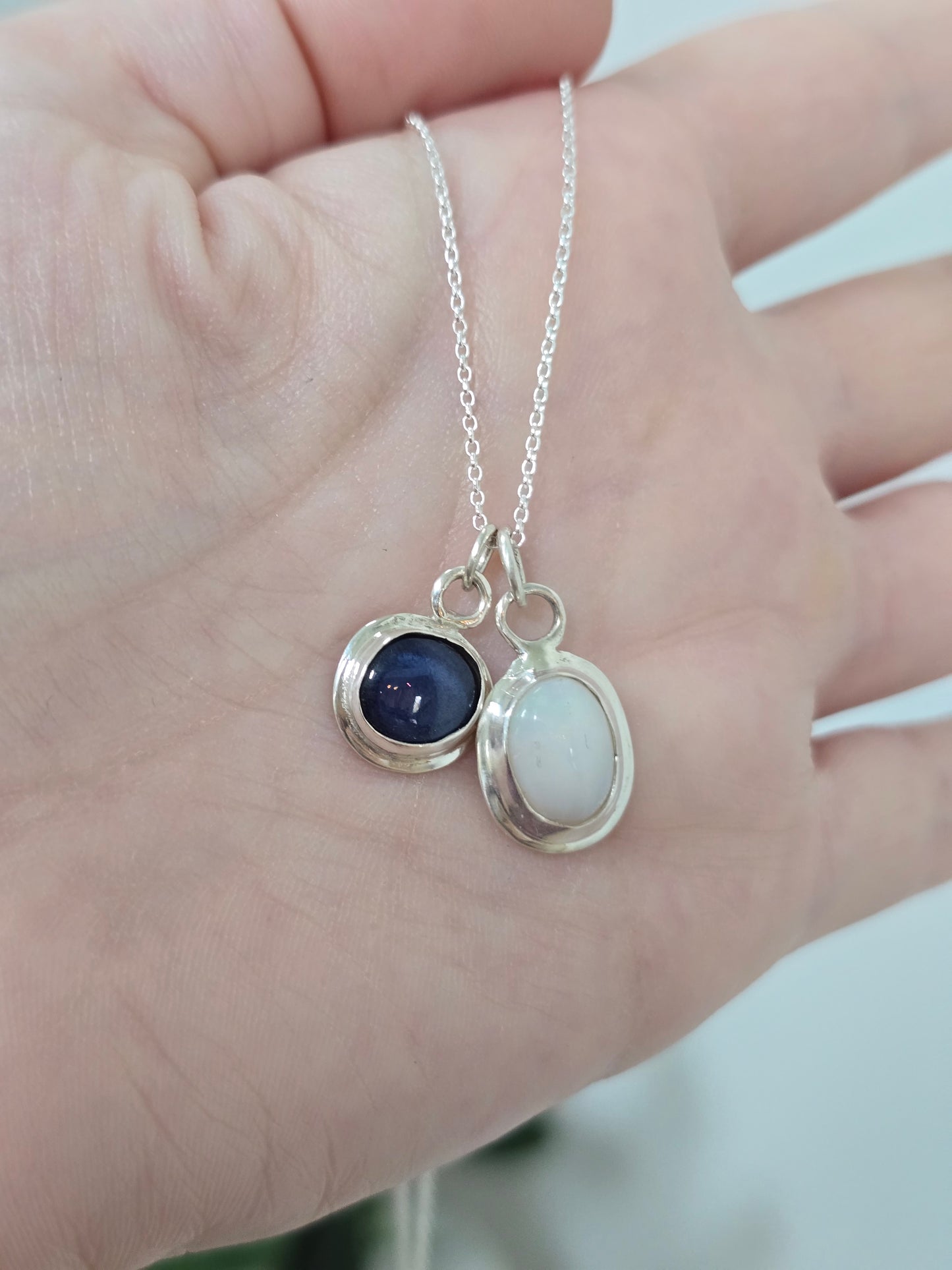 Tide Star Sapphire Necklace