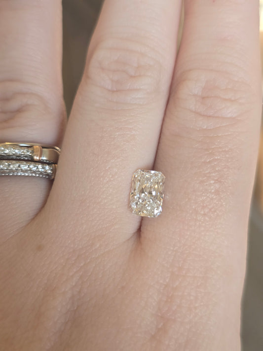 1.8ct Radiant Lab Grown Diamond with IGI Report
