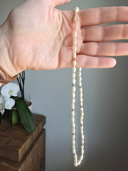 14K Pearl Necklace