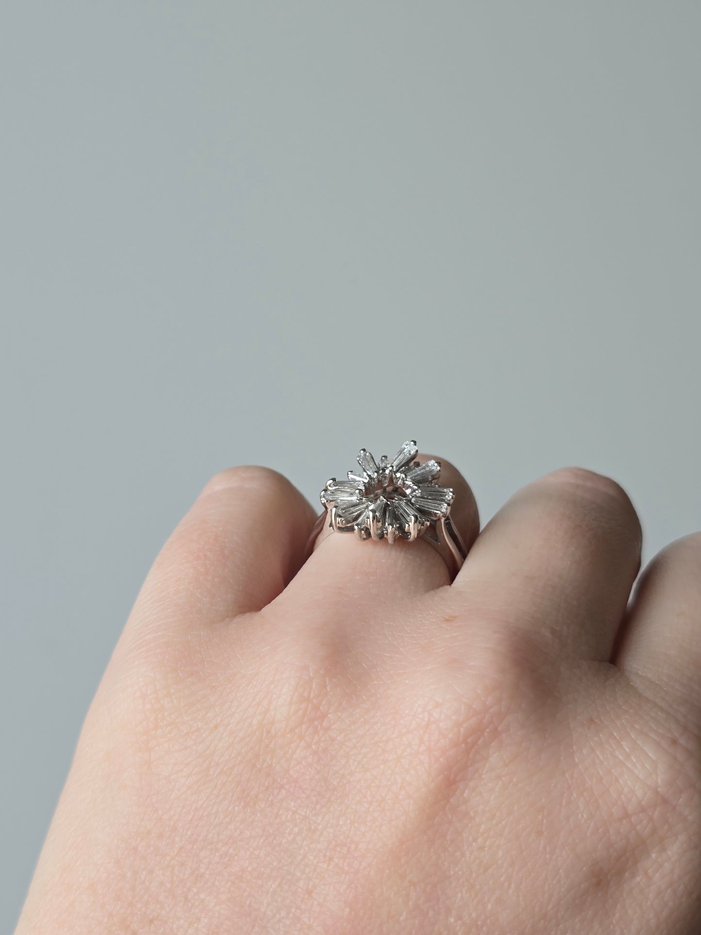 14K 0.67 CTW Diamond Enhancer Ring