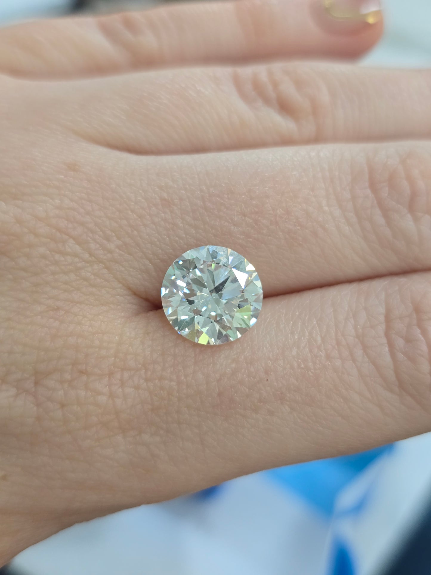 5.07ct Round Lab Diamond
