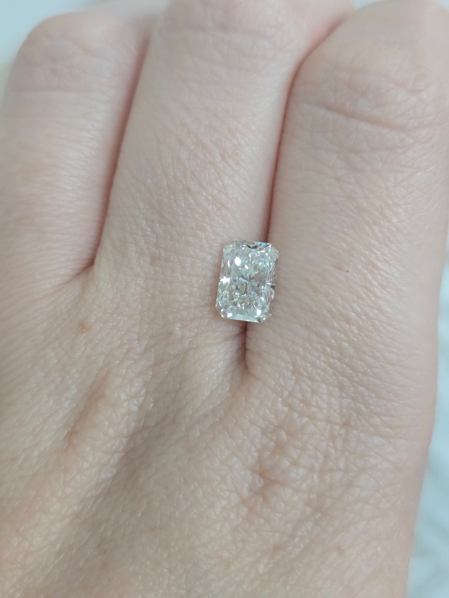 1.59ct Radiant Lab Grown Diamond with IGI Report