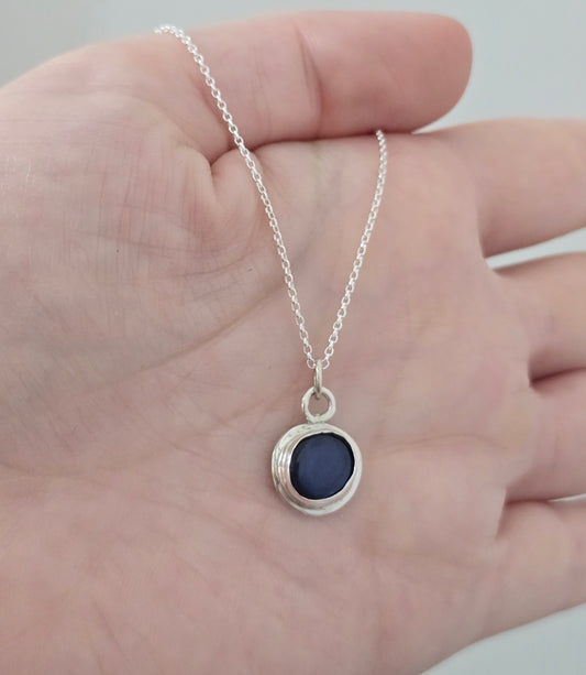 Tide Star Sapphire Necklace