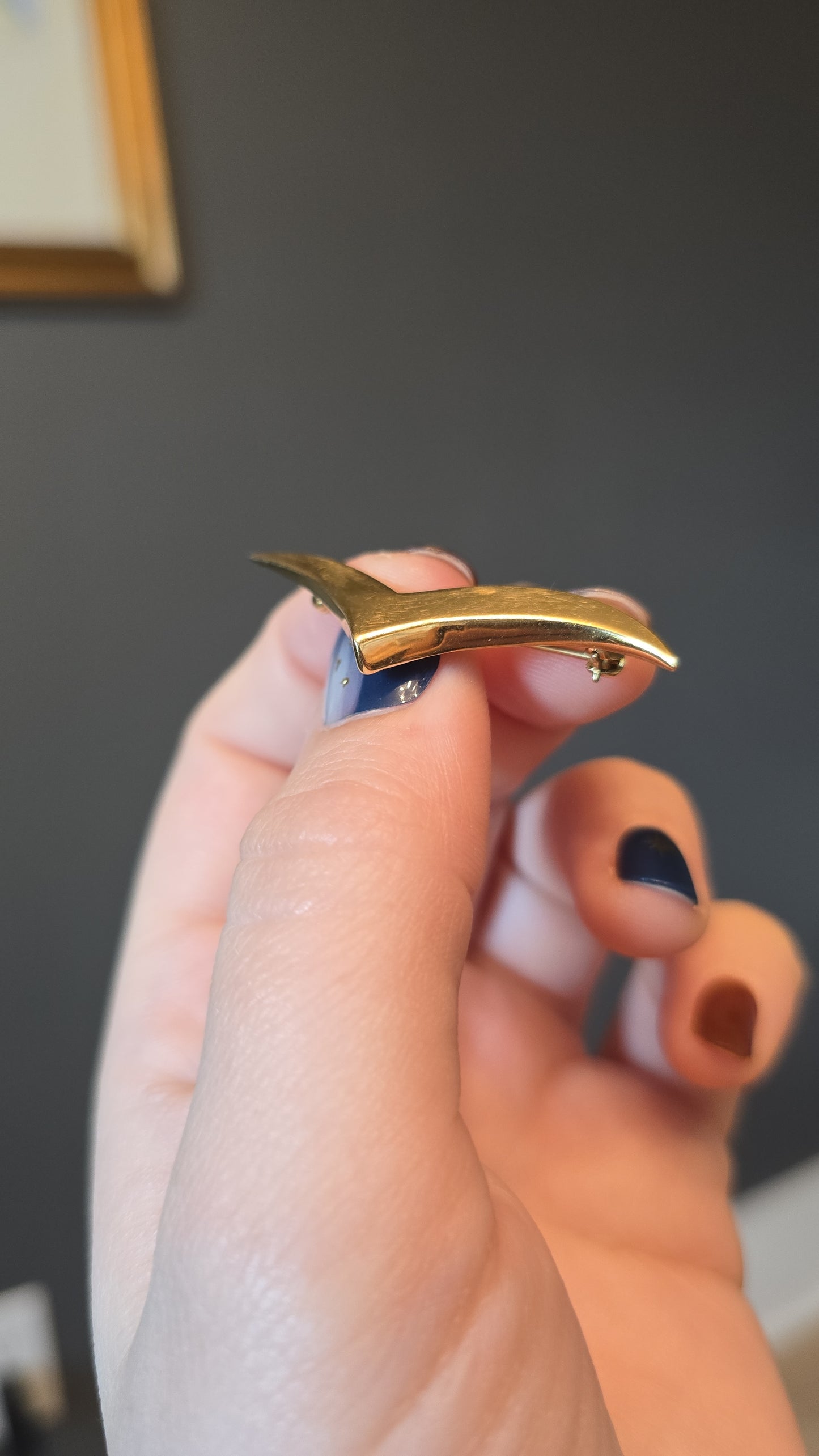 Tiffany & Co. 18K Seagull Brooch