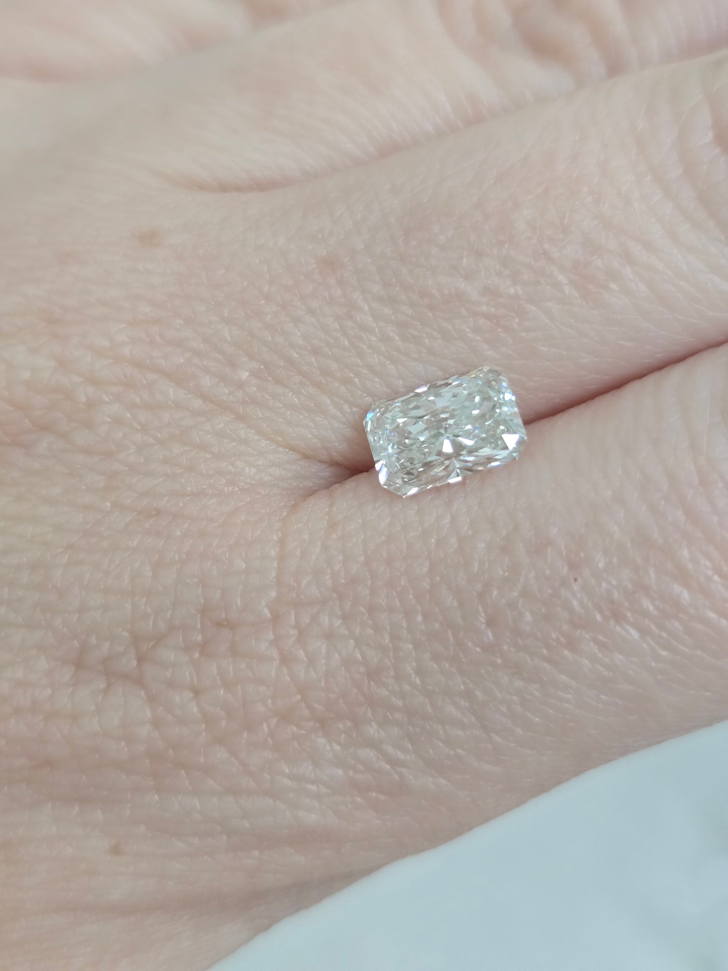1.59ct Radiant Lab Grown Diamond with IGI Report