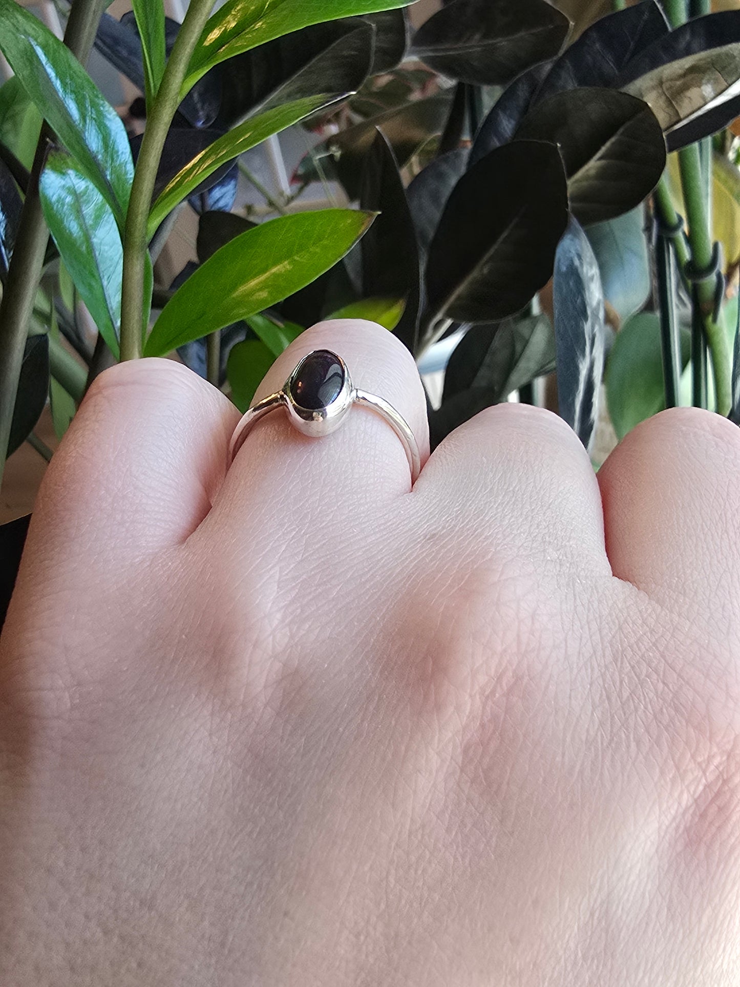 Black Opal Ring