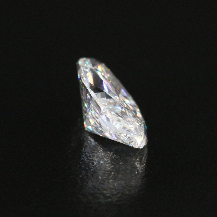 Loose 3.08 CT Marquise Lab Grown Diamond with IGI Report