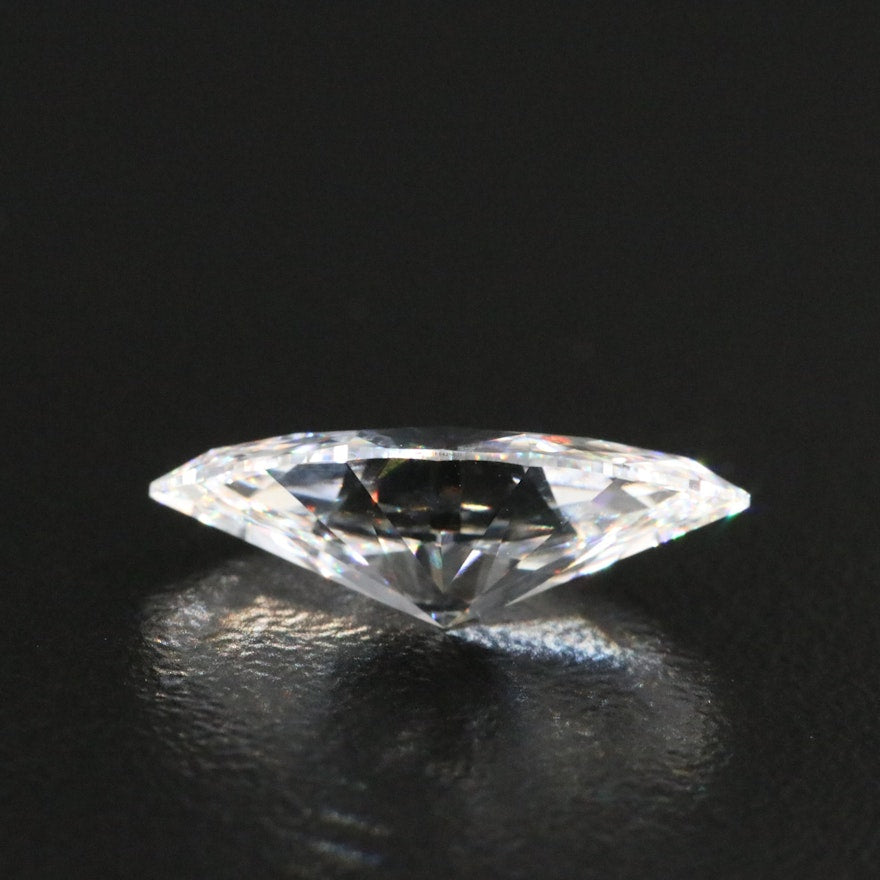 Loose 3.08 CT Marquise Lab Grown Diamond with IGI Report