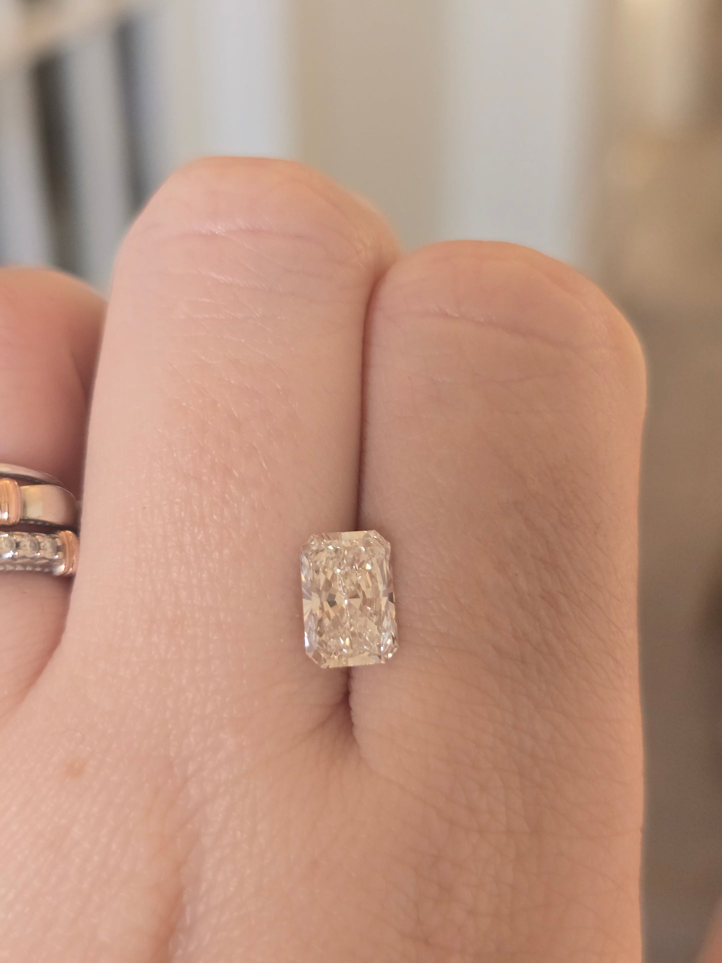 1.8ct Radiant Lab Grown Diamond with IGI Report