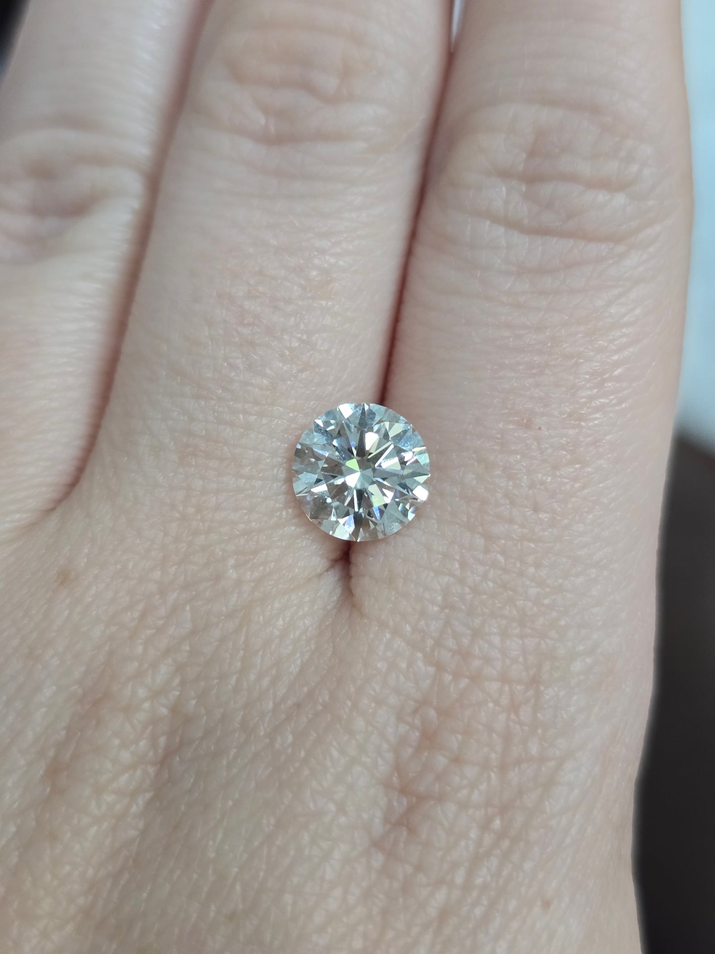 Loose 2.42 CT Round Lab Grown Diamond