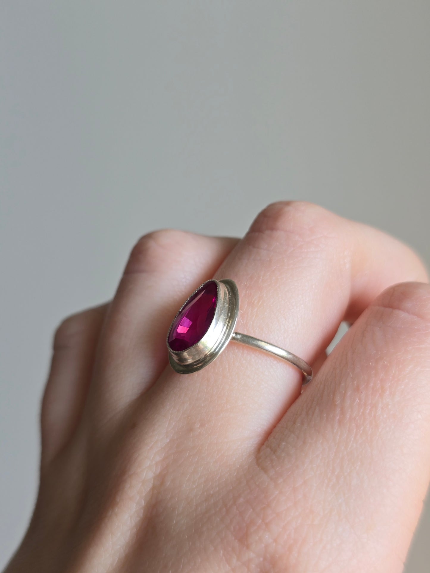 Pink Sapphire Ring