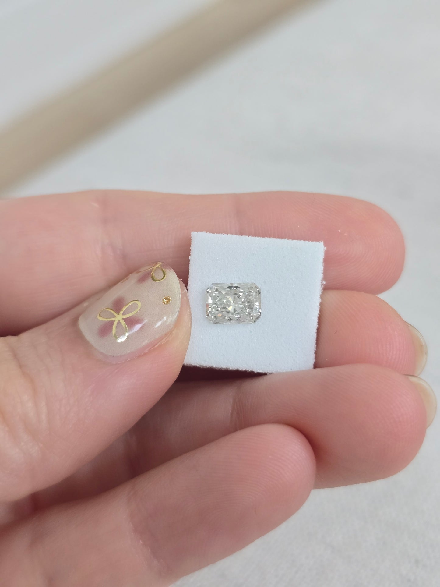 1.04ct Radiant Lab Grown Diamond with IGI Report