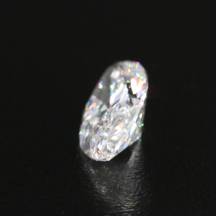 Loose 3.08 CT Marquise Lab Grown Diamond with IGI Report