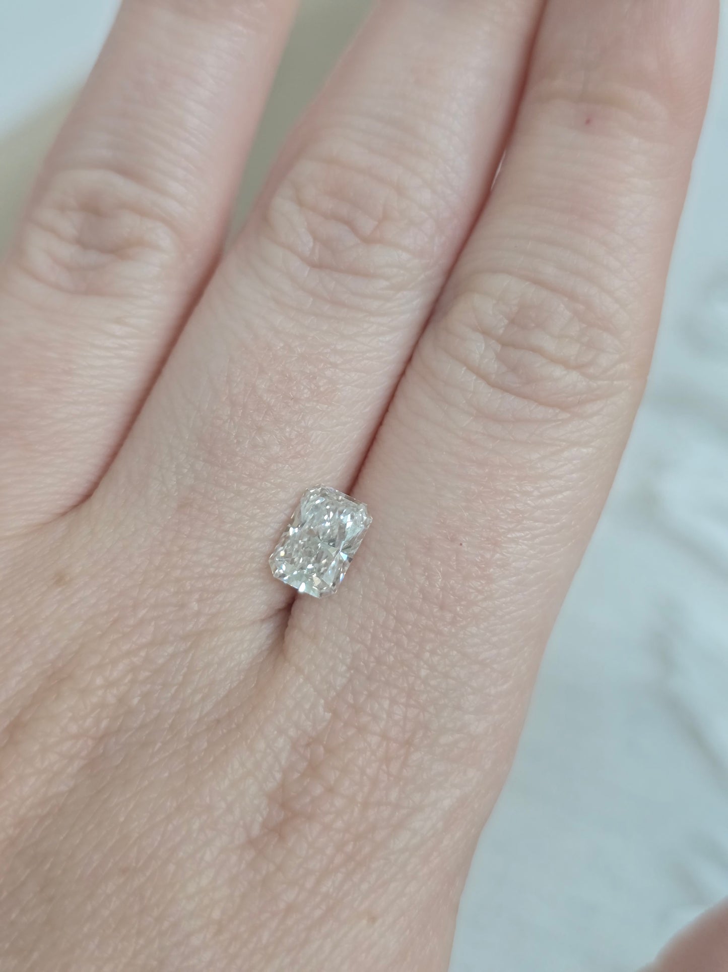 1.59ct Radiant Lab Grown Diamond with IGI Report