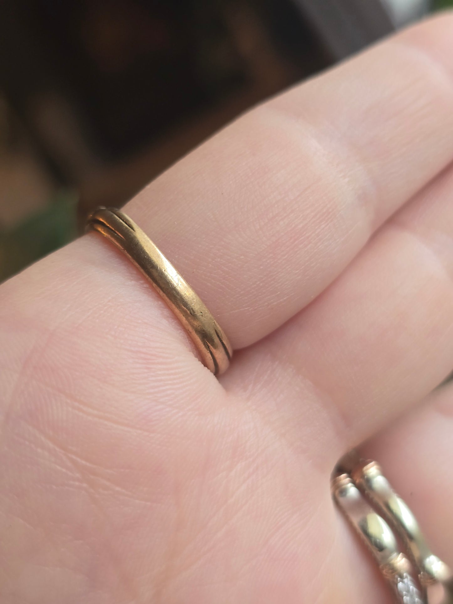 Antique Yellow Gold 10K Signet Ring