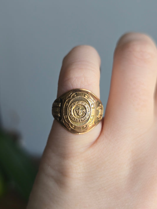 10K 1952 Parkersburg High School Class Ring