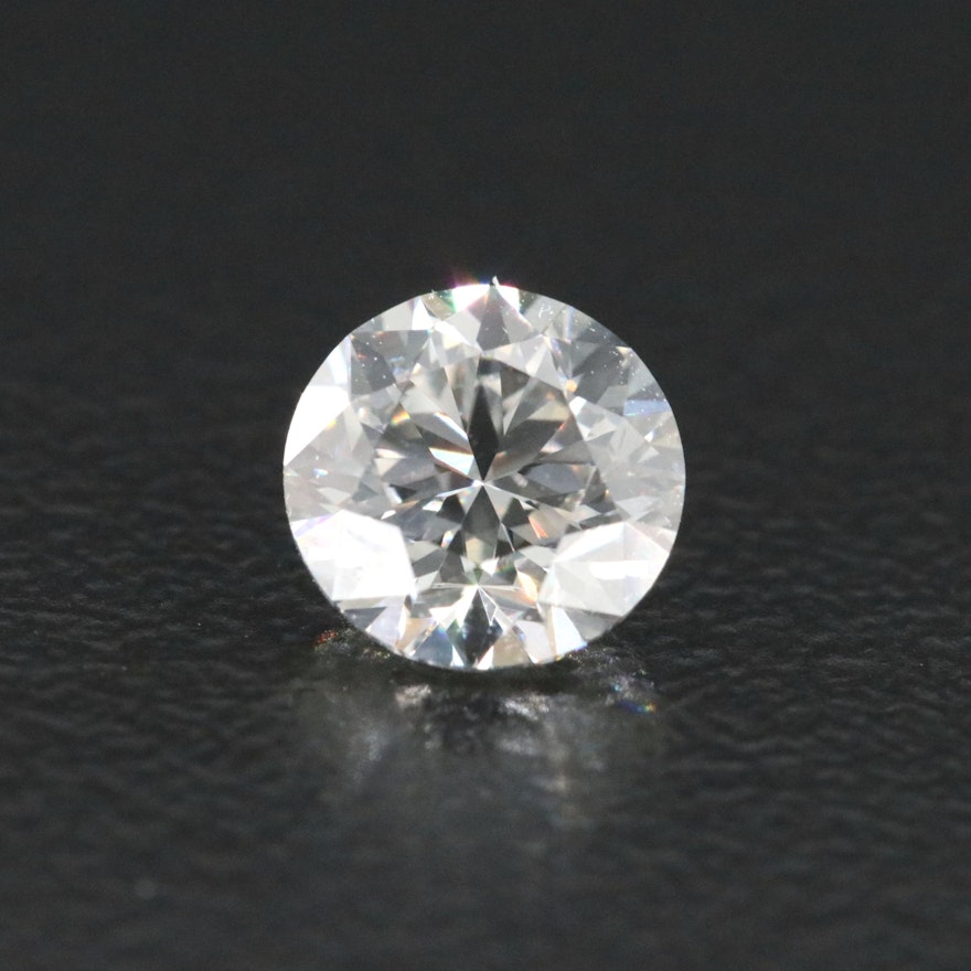 Loose 0.90 CT Round Lab Grown Diamond