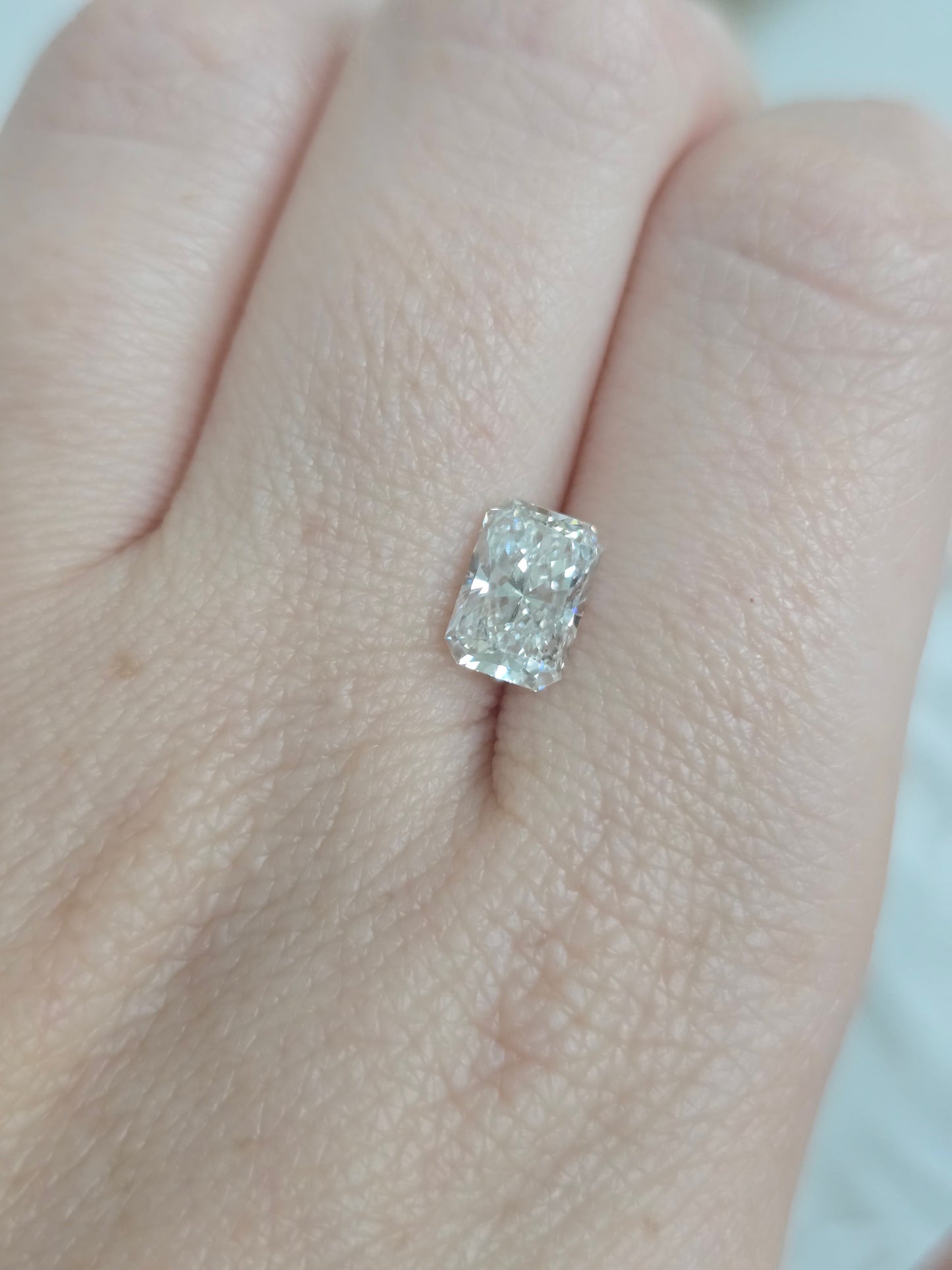 1.59ct Radiant Lab Grown Diamond with IGI Report