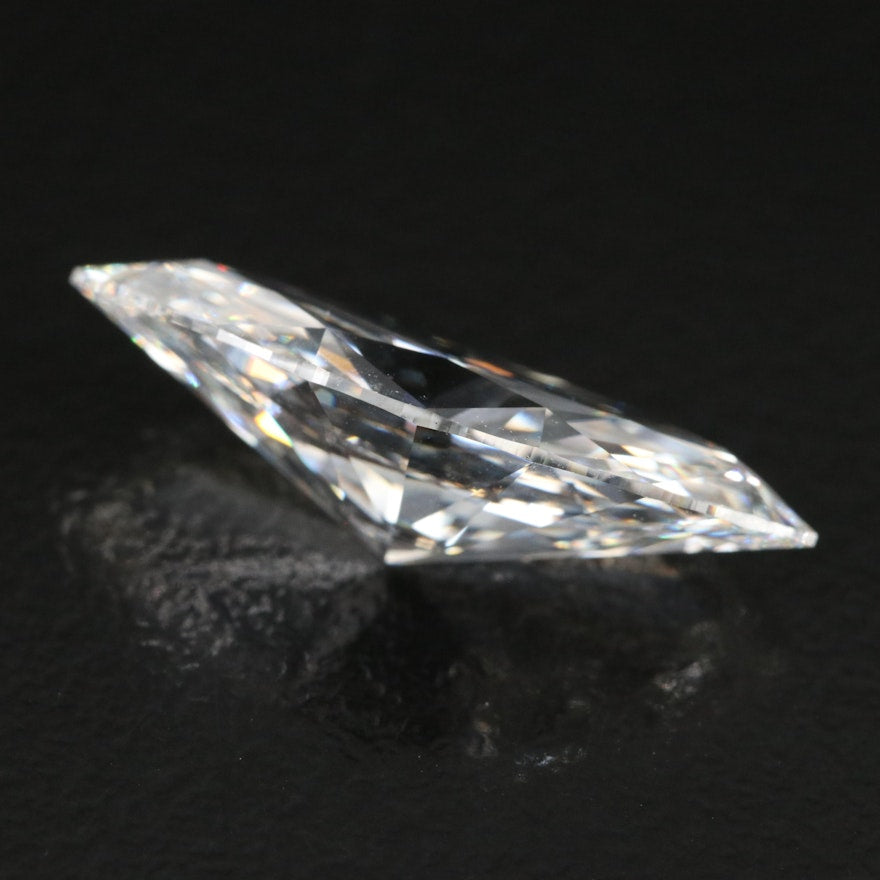 Loose 4.78 CT Marquise Lab Grown Diamond with IGI Report